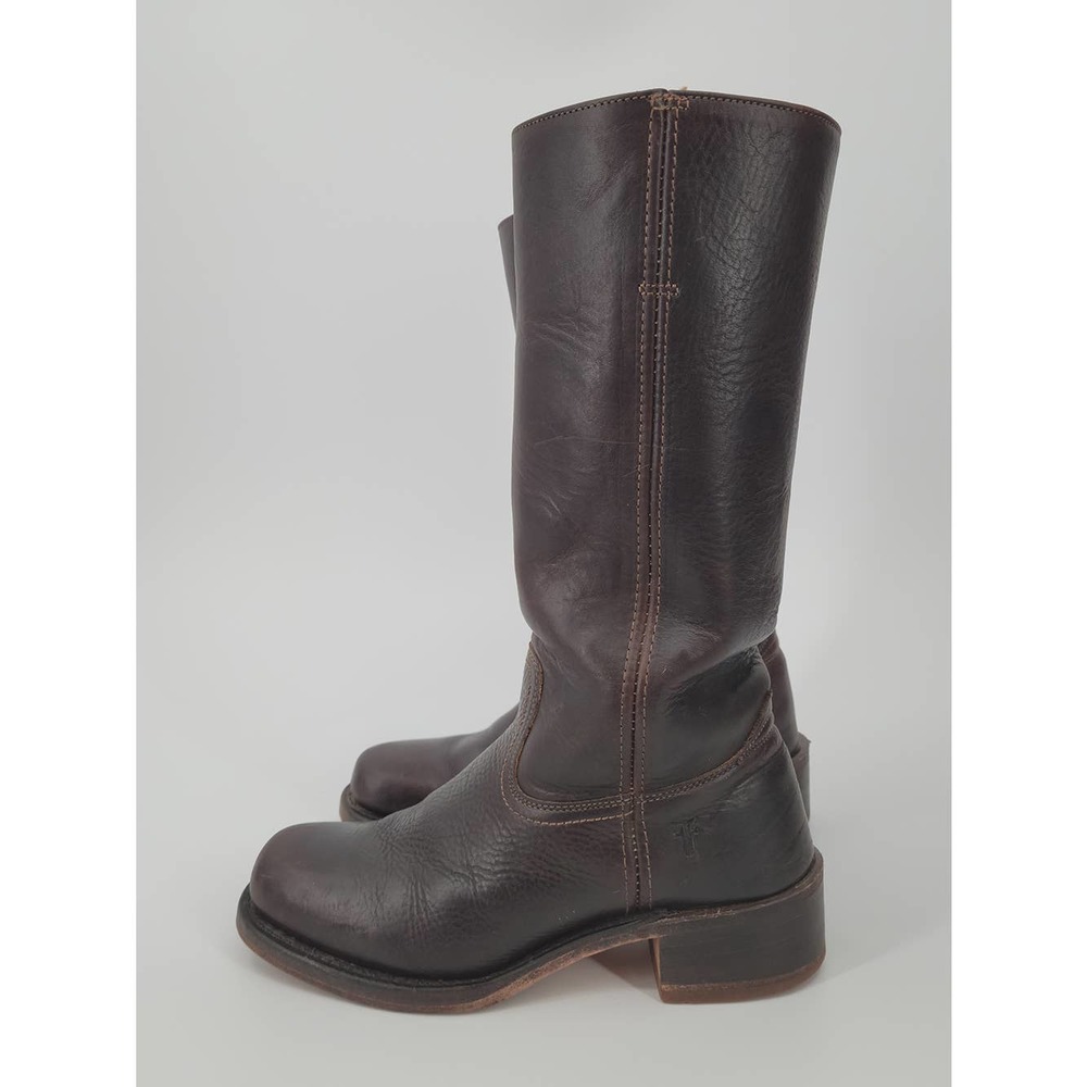 Women's Frye Campus 14L Boots Knee-High Leather 9 - Picture 4 of 10